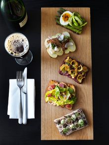 Danish smørrebrød