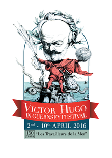 Victor Hugo in Guernsey Festival logo