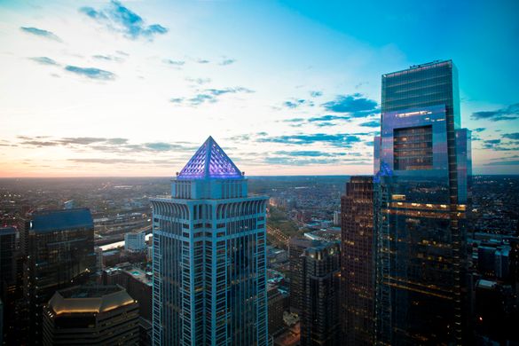 View from One Liberty Observation Deck