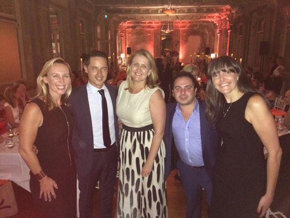Yvette Peverell IHG Director of Communications; Dean Jones IHG Director of Regional Sales; Jenny Morrell IHG Director of Commerc
