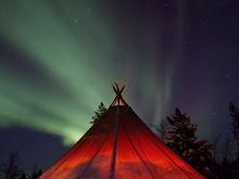 Northern Lights at the ICEHOTEL, Sweden