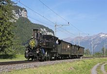 The Railway Touring Company's Grand Tour includes a privately chartered steam train to Grindelwald hauled by loco Nr 1067 dating
