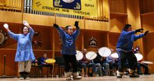 Alaska Native dancers perform at the annual Festival of Native Arts