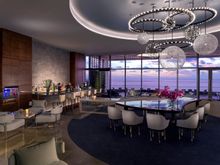 Lobby lounge at Dusit Thani Guam Resort, U.S.A.