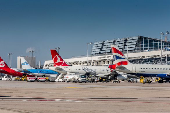British Airways at Stuttgart Airport