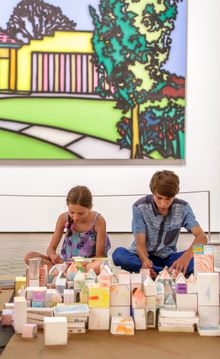 The National Gallery of Australia is running both free and paid events for kids during the autumn school holidays. 