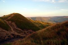 En route to Mam Tor hillfort