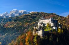 Hohenwerfen Fortress in the SalzburgerLand