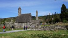 Glendalough monastic city on the Wicklow Way, Ireland