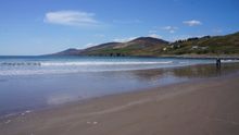 Inch Strand on the Kerry Camino, Dingle Peninsula, Ireland