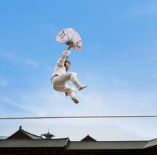 Mr. Dae-Gyun Kim, world famous Korean tightrope walker