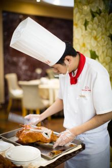 Peking duck at Quanjude restaurant, Beijing