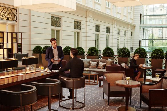 Royal Lounge at Corinthia Hotel Budapest