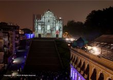 Macao Arts Festival - outdoors by the iconic Ruins of St Paul's by night