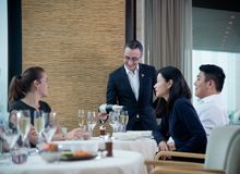 Sunday@SPOON by Alain Ducasse (Sophisticated Sunday Lunch - Alain Ducasse Champagne Served by Sommelier Mathieu Ginglardi)