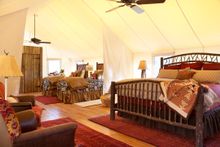 Luxury canvas cabins, The Ranch At Rock Creek, Montana 