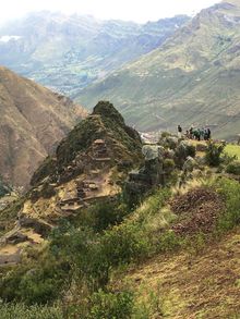 Travel agents exploring Peru with Chimu Adventures