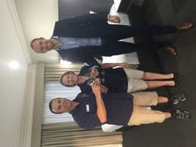 BW Bluegum Motel - Owners and Steve Richards from BWA