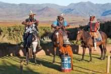 Local musicians, Malealea, Western Lesotho (19-day Kruger To Cape Town)