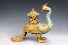 Phoenix-Shapede-BronzeGold-Lamp