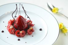 SPOON by Alain Ducasse - Mother's Day Dessert, Chocolate Raspberry