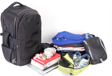 Pass the packing test: Road Warrior fits 3 pairs of jeans, 1 pair of pants, 4 shirts, 1 jumper, 1 tee, wet pack, shoes, iPad, la