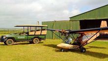 The TreadRight Bat Hawk at the Shamwari Game Reserve in South Africa