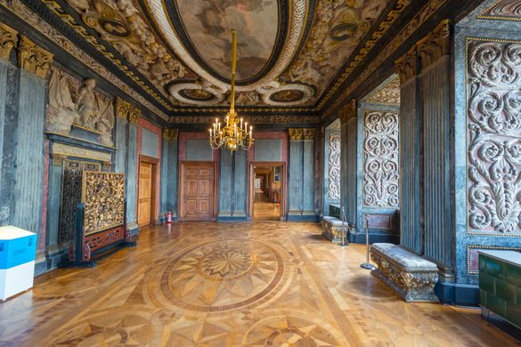 Inside Friedenstein Palace
