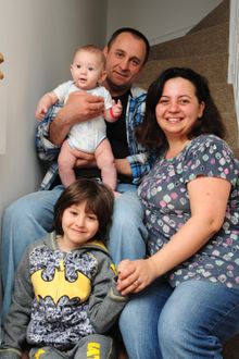The Potcovarus are enjoying life in their new home at The Gateway.