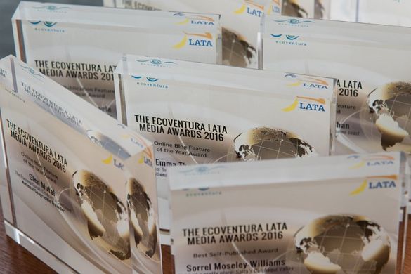 LATA Media Awards Trophies