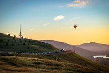 Soar above the capital in a hot air balloon.