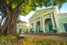China's first European style theatre - in Macao
