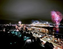 Hamburg Port Anniversary Fireworks, Copyright Kai-Uwe Gundlach