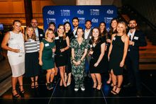 Australian Traveller Media. (Left to right) Gabrielle Sutherland, Tobi Cornwell, Nigel Herbert, Leah Cohen, Michelle Hogan, Alis