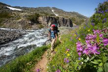Hiking in the Yukon