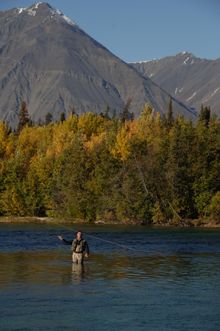 Fishing in the Yukon
