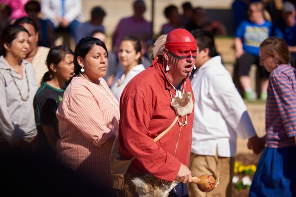 Celebration at the Chickasaw Cultural Center in Sulphur, Oklahoma Celebration at the Chickasaw Cultural Center in Sulphur, Oklahoma