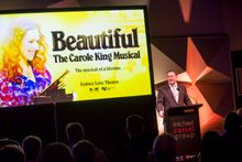 NSW Minister for Trade, Tourism and Major Events Stuart Ayres at Beautiful: The Carole King Musical media call