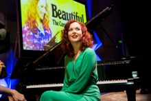 Broadway star Rebecca LaChance at Beautiful: The Carole King Musical media call