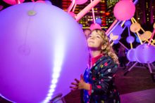 Kids enjoy Vivid Sydney 2015