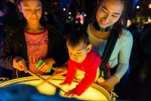 Vivid Sydney is the world's largest festival of light, music and ideas. Image 2015