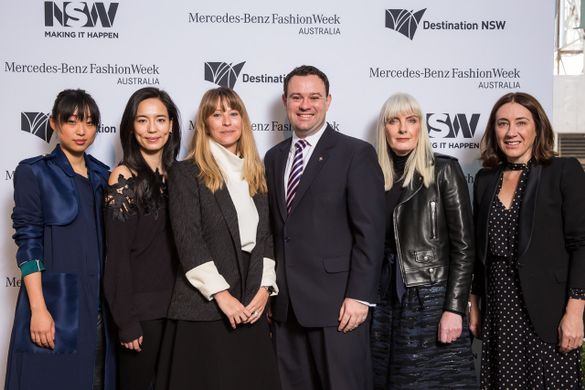 Mercedes-Benz Fashion Week Australia: Margaret Zhang (Image maker, creative consultant and digital influencer), Kelly Wong (Gene