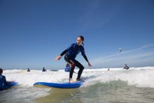 Surfing in Portugal