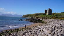 Minard Castle and Storm Beach on the Dingle Peninsula