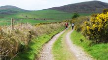 walkers on the Dingle Way, Ireland