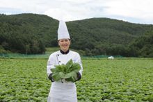 Guest Chef Eun Sun Na from Grand InterContinental Seoul Parnas (at Harbourside for Korean Promotion)