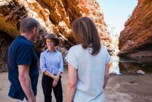Off Train Excursions - Simpsons Gap on The Ghan