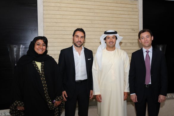 Caption: (Centre right) His Excellency Almarri and (Right) Olivier Gremillon, with (left) Sahia Ahmed, General Counsel, Dubai To Caption: (Centre right) His Excellency Almarri and (Right) Olivier Gremillon, with (left) Sahia Ahmed, General Counsel, Dubai To
