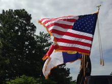 A Patriotic Part of a July 4th Parade 