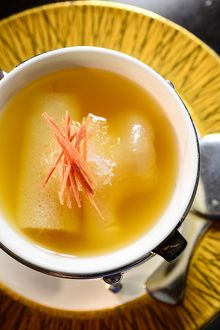 Yan Toh Heen - Braised Imperial Bird's Nest with Fish Maw & Bamboo Piths